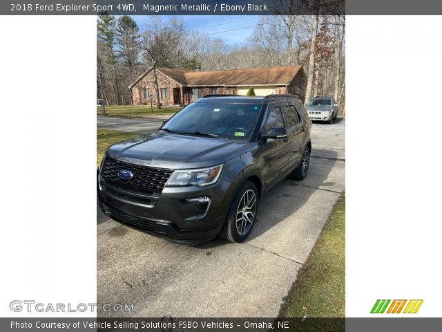 2018 Ford Explorer Sport 4WD in Magnetic Metallic