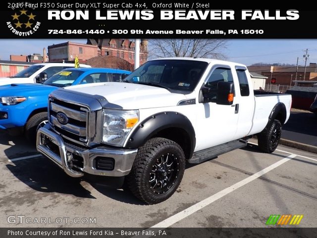 2016 Ford F350 Super Duty XLT Super Cab 4x4 in Oxford White