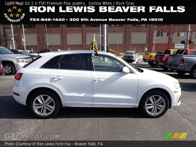 2016 Audi Q3 2.0 TSFI Premium Plus quattro in Cortina White