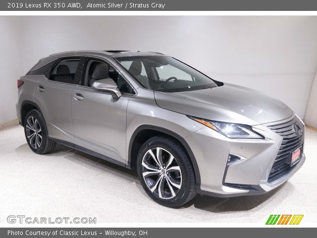 2019 Lexus RX 350 AWD in Atomic Silver