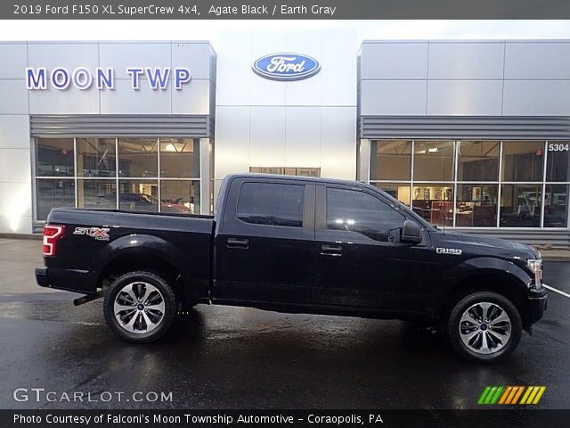 2019 Ford F150 XL SuperCrew 4x4 in Agate Black