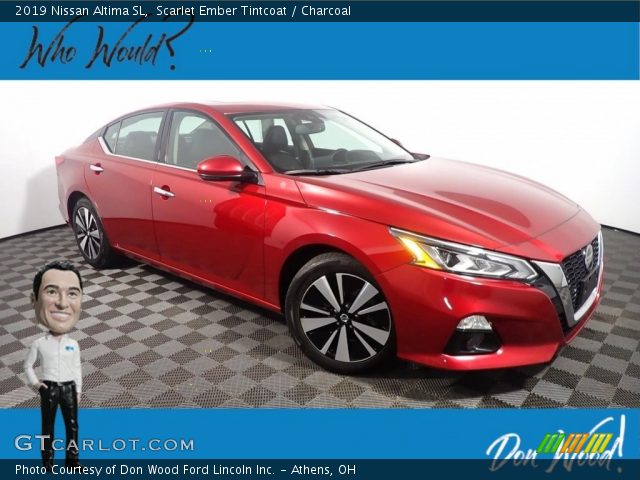2019 Nissan Altima SL in Scarlet Ember Tintcoat