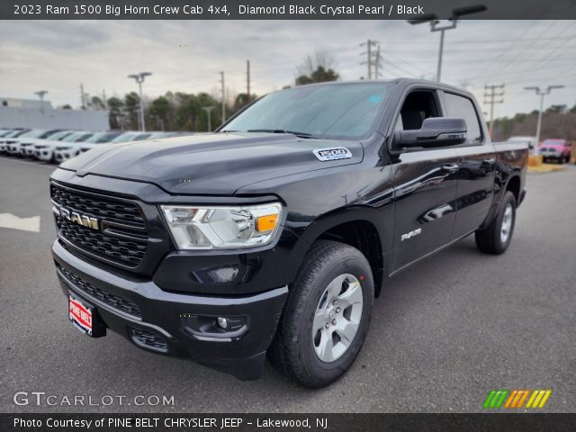 2023 Ram 1500 Big Horn Crew Cab 4x4 in Diamond Black Crystal Pearl