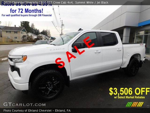 2023 Chevrolet Silverado 1500 RST Crew Cab 4x4 in Summit White