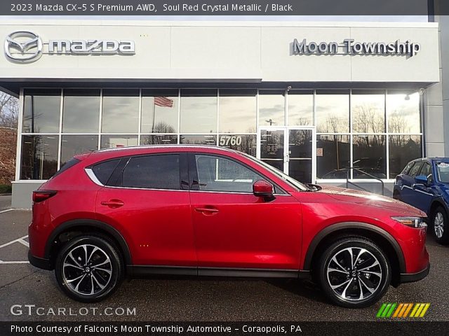 2023 Mazda CX-5 S Premium AWD in Soul Red Crystal Metallic