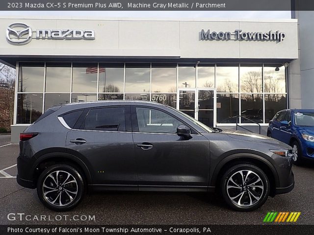 2023 Mazda CX-5 S Premium Plus AWD in Machine Gray Metallic