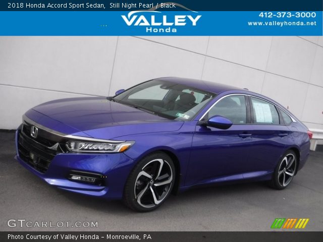 2018 Honda Accord Sport Sedan in Still Night Pearl
