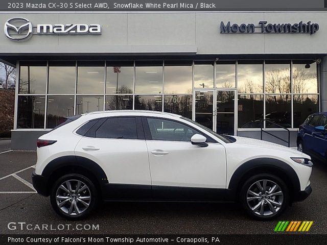 2023 Mazda CX-30 S Select AWD in Snowflake White Pearl Mica