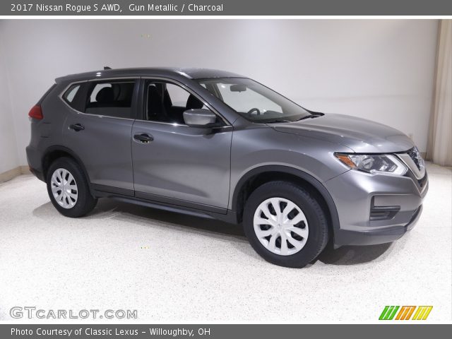 2017 Nissan Rogue S AWD in Gun Metallic