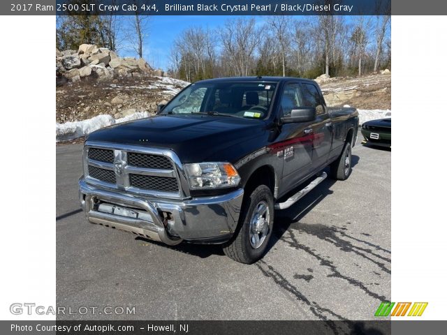 2017 Ram 2500 SLT Crew Cab 4x4 in Brilliant Black Crystal Pearl