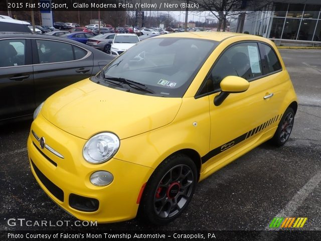 2015 Fiat 500 Sport in Giallo Moderna Perla (Yellow)