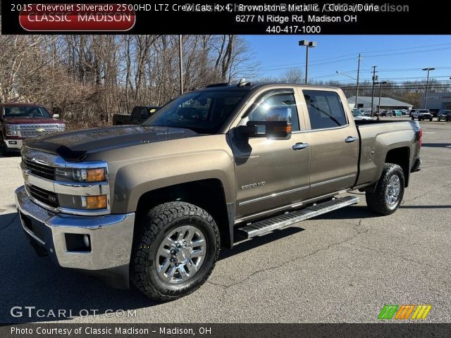 2015 Chevrolet Silverado 2500HD LTZ Crew Cab 4x4 in Brownstone Metallic