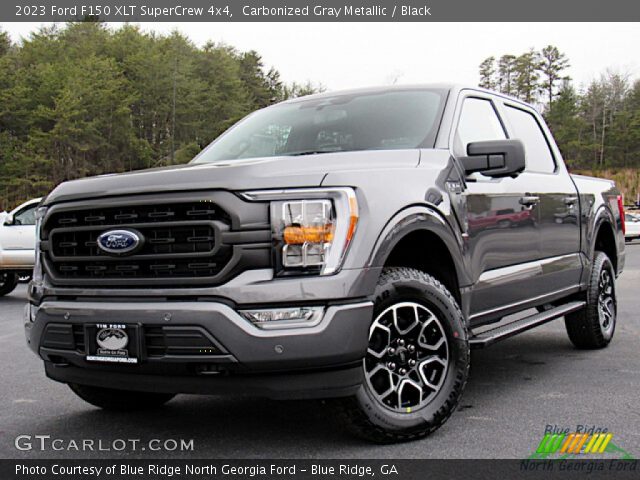 2023 Ford F150 XLT SuperCrew 4x4 in Carbonized Gray Metallic