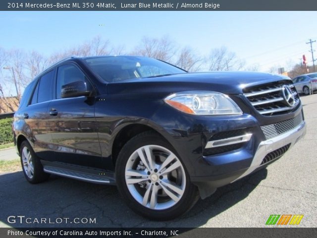 2014 Mercedes-Benz ML 350 4Matic in Lunar Blue Metallic