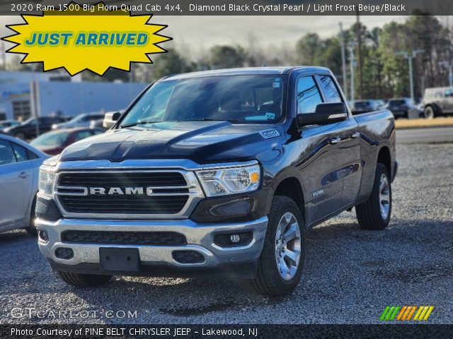 2020 Ram 1500 Big Horn Quad Cab 4x4 in Diamond Black Crystal Pearl