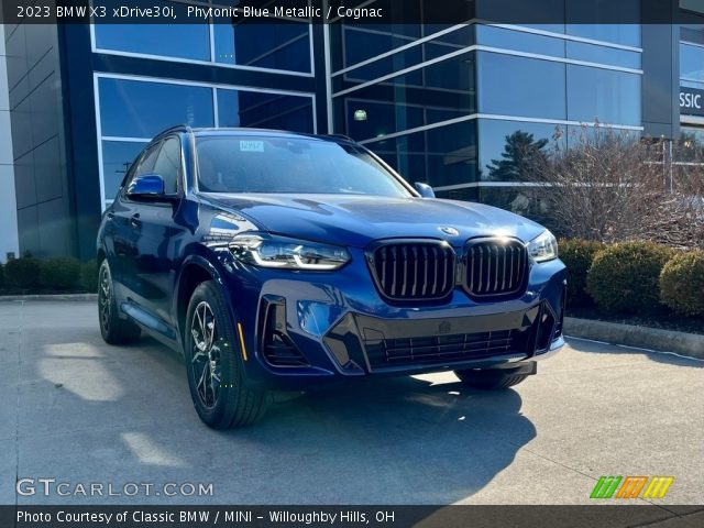 2023 BMW X3 xDrive30i in Phytonic Blue Metallic