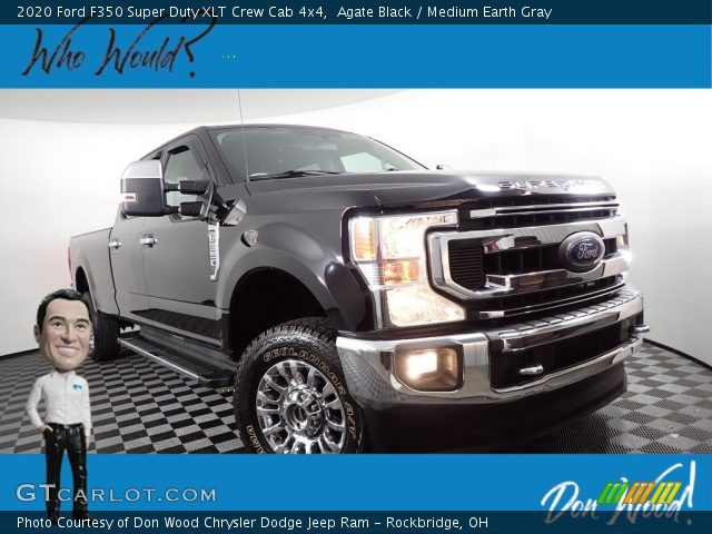 2020 Ford F350 Super Duty XLT Crew Cab 4x4 in Agate Black