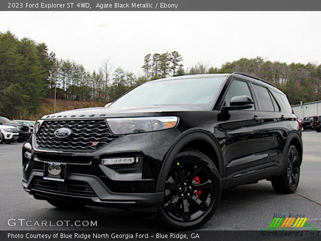 2023 Ford Explorer ST 4WD in Agate Black Metallic