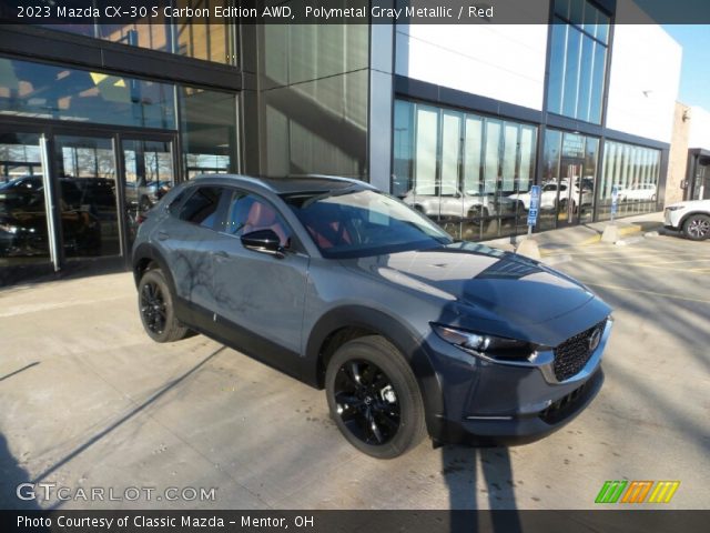 2023 Mazda CX-30 S Carbon Edition AWD in Polymetal Gray Metallic