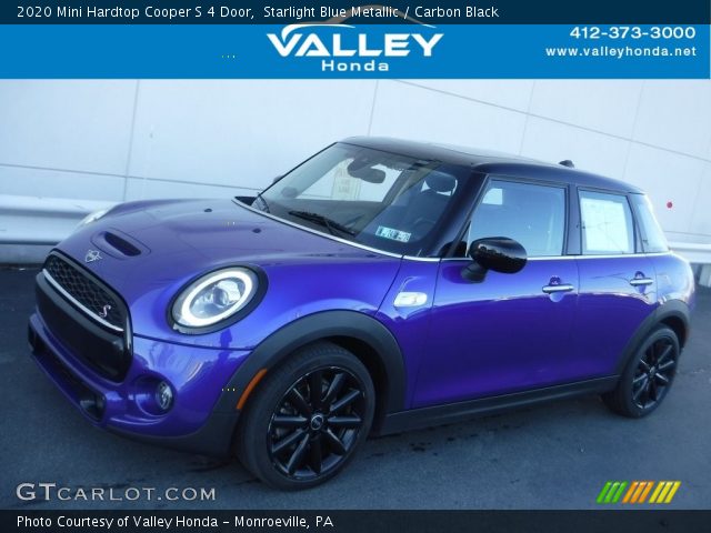 2020 Mini Hardtop Cooper S 4 Door in Starlight Blue Metallic