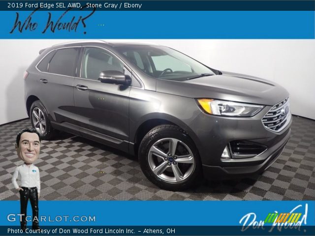 2019 Ford Edge SEL AWD in Stone Gray