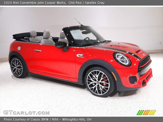 2020 Mini Convertible John Cooper Works in Chili Red