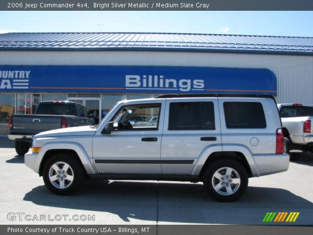 2006 Jeep Commander 4x4 in Bright Silver Metallic