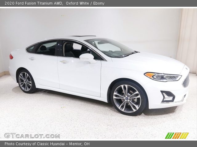 2020 Ford Fusion Titanium AWD in Oxford White
