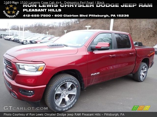 2023 Ram 1500 Laramie Crew Cab 4x4 in Delmonico Red Pearl