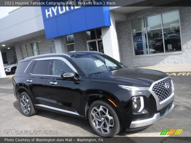2021 Hyundai Palisade Calligraphy AWD in Becketts Black