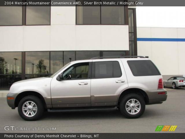 2004 Mercury Mountaineer Convenience AWD in Silver Birch Metallic