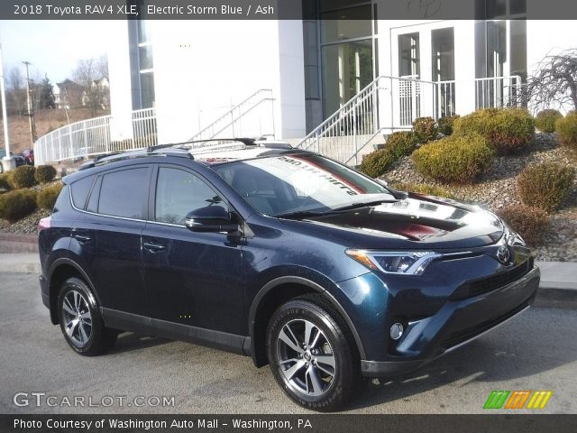 2018 Toyota RAV4 XLE in Electric Storm Blue