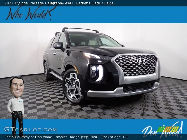 2021 Hyundai Palisade Calligraphy AWD in Becketts Black