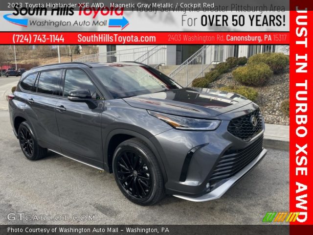 2023 Toyota Highlander XSE AWD in Magnetic Gray Metallic
