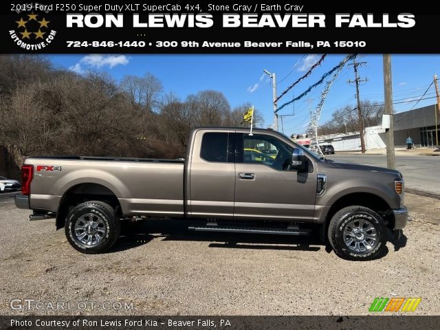 2019 Ford F250 Super Duty XLT SuperCab 4x4 in Stone Gray