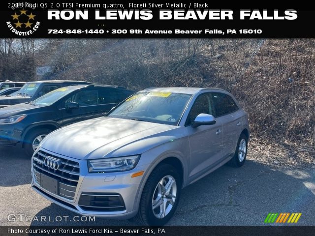 2018 Audi Q5 2.0 TFSI Premium quattro in Florett Silver Metallic