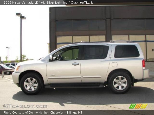 2006 Nissan Armada LE 4x4 in Silver Lightning