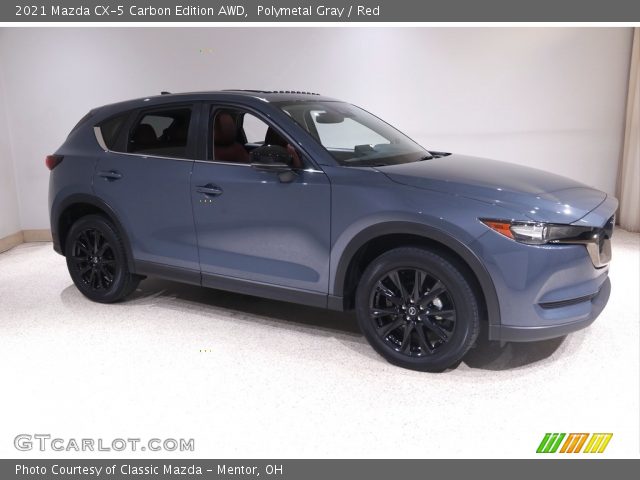 2021 Mazda CX-5 Carbon Edition AWD in Polymetal Gray