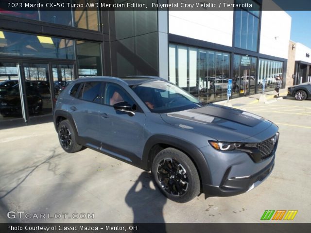 2023 Mazda CX-50 Turbo AWD Meridian Edition in Polymetal Gray Metallic