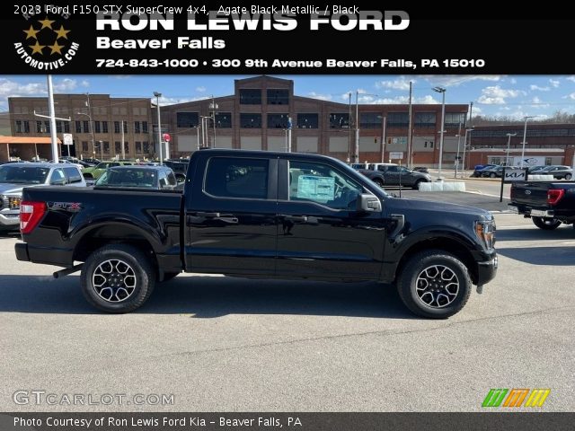 2023 Ford F150 STX SuperCrew 4x4 in Agate Black Metallic