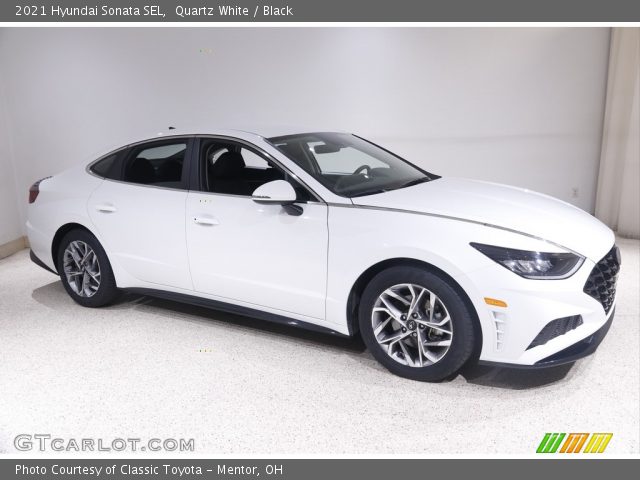 2021 Hyundai Sonata SEL in Quartz White