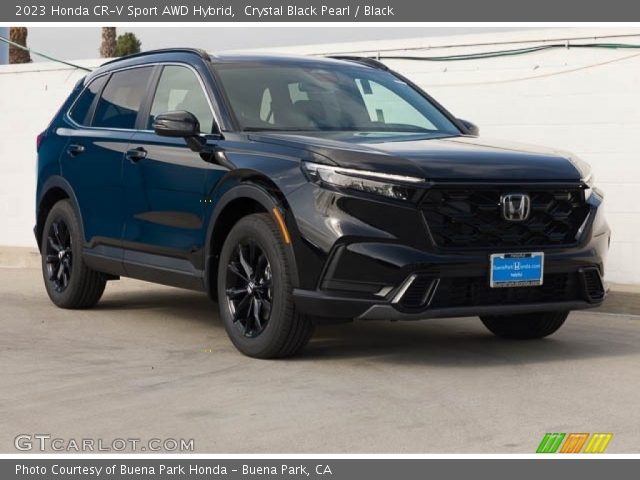 2023 Honda CR-V Sport AWD Hybrid in Crystal Black Pearl