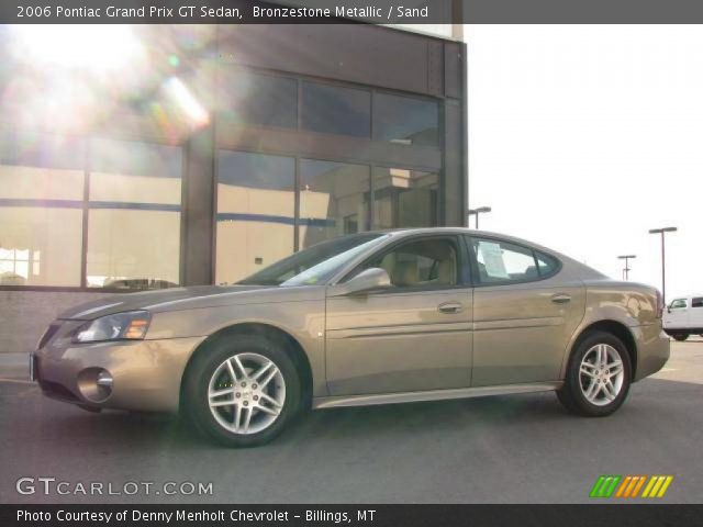 2006 Pontiac Grand Prix GT Sedan in Bronzestone Metallic