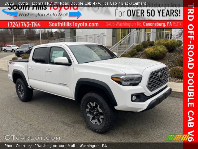 2023 Toyota Tacoma TRD Off Road Double Cab 4x4 in Ice Cap