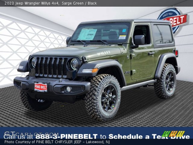 2023 Jeep Wrangler Willys 4x4 in Sarge Green