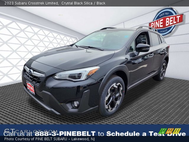 2023 Subaru Crosstrek Limited in Crystal Black Silica