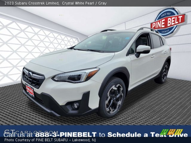 2023 Subaru Crosstrek Limited in Crystal White Pearl