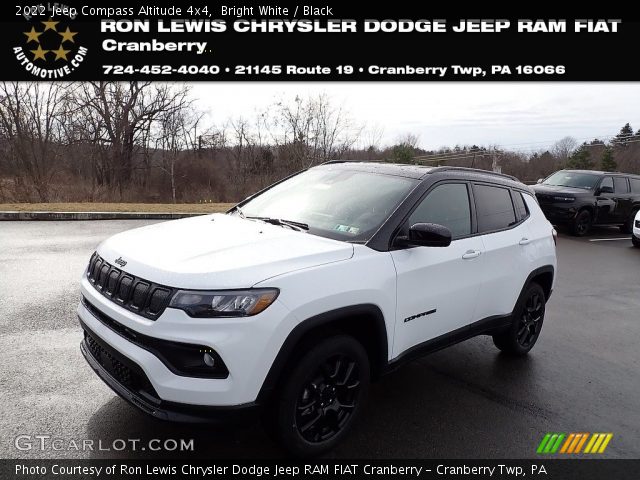 2022 Jeep Compass Altitude 4x4 in Bright White