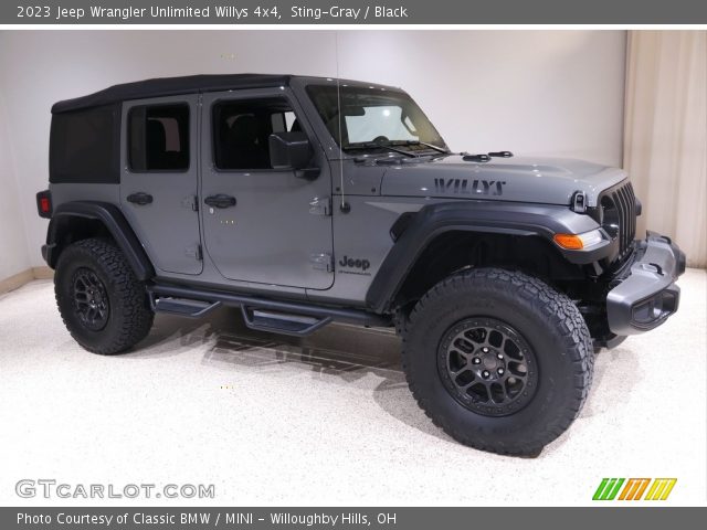2023 Jeep Wrangler Unlimited Willys 4x4 in Sting-Gray
