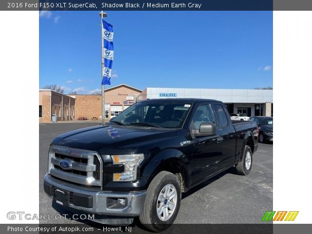 2016 Ford F150 XLT SuperCab in Shadow Black